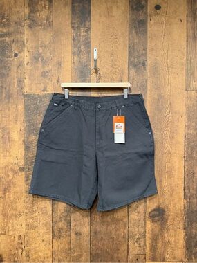 NWT Sorel Mens duck carpenter shorts charcoal grey size 38